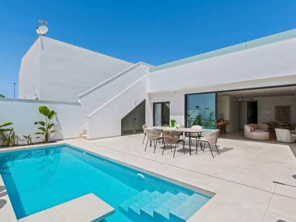 Villas Alejandra XIV – Exclusieve nieuwbouwvilla’s in Los Alcázares aan de Mar Menor
