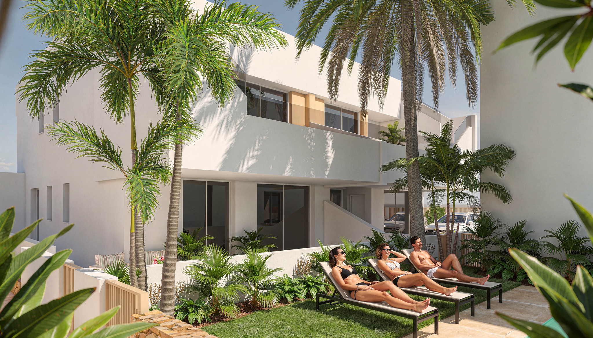 02 Playamar XIV moderne nieuwbouwbungalows te koop aan de Costa Blanca Zuid – nabij Torre de la Horadada en Mil Palmeras