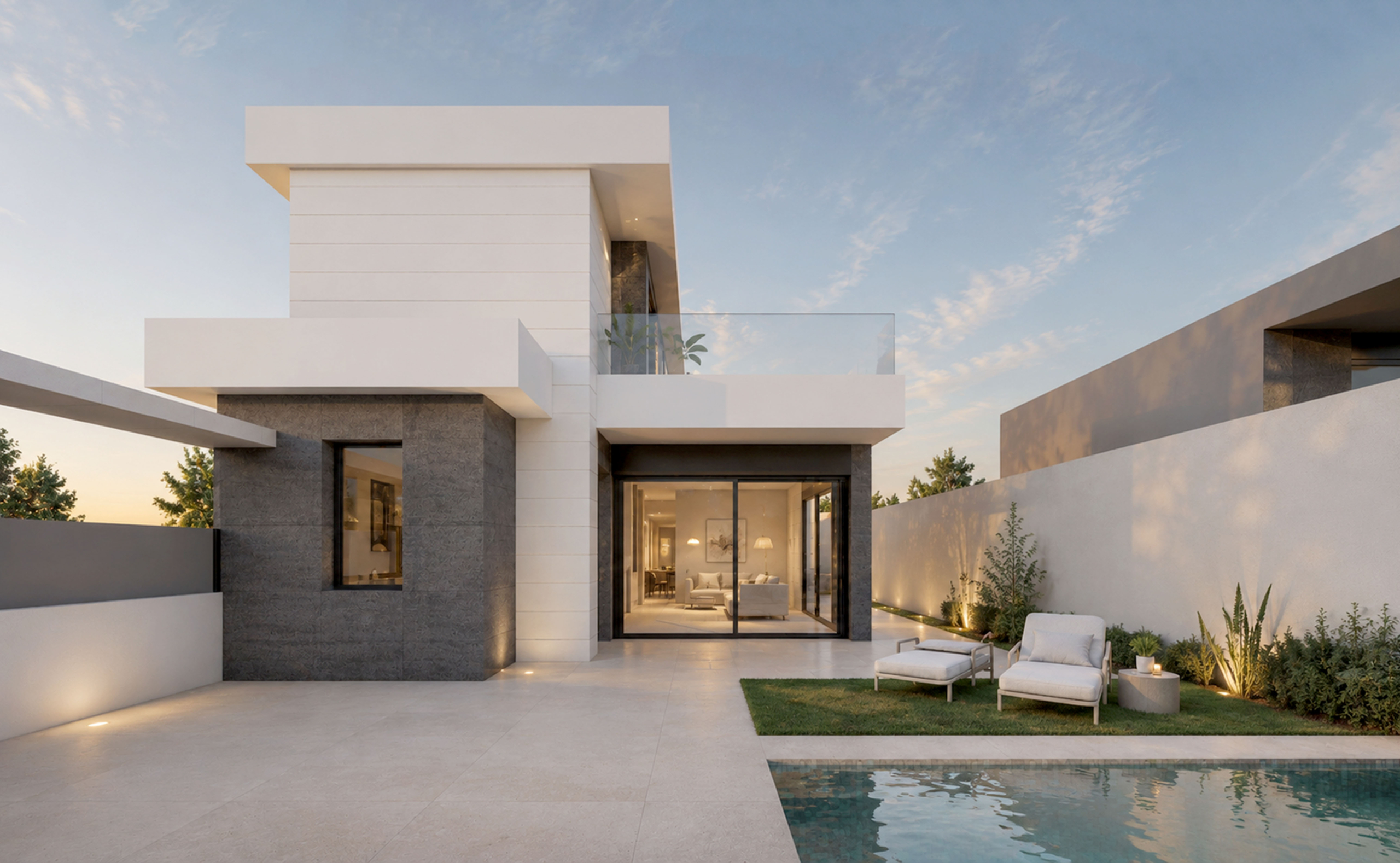Mar de Granada: nieuwbouwvilla’s met privézwembad in Pilar de la Horadada