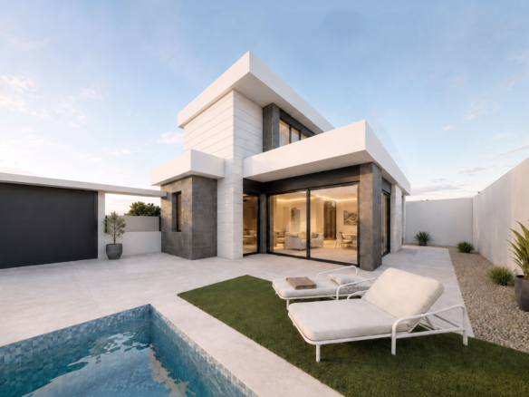 Mar de Granada: nieuwbouwvilla’s met privézwembad in Pilar de la Horadada