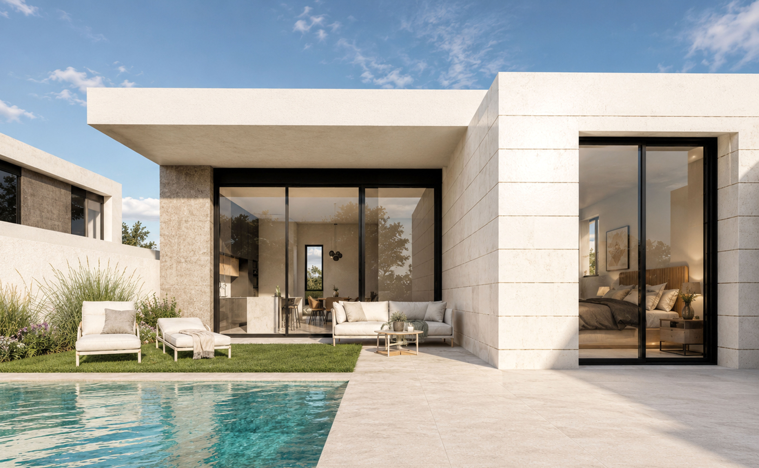 Mar de Granada: nieuwbouwvilla’s met privézwembad in Pilar de la Horadada